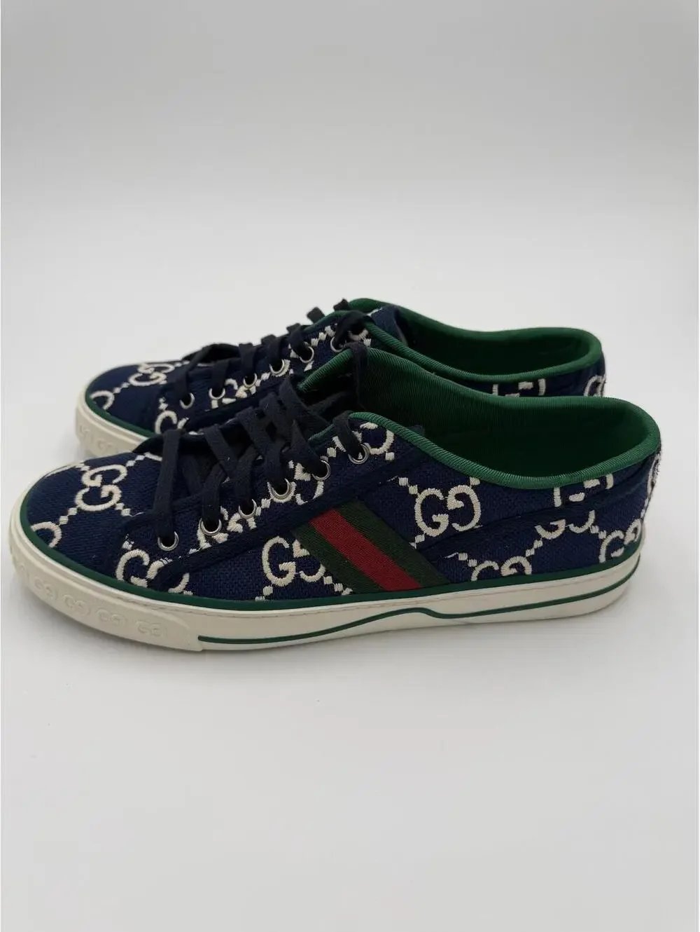 Gucci Tennis 1977 Low-Top Sneaker Mens Size 10/43